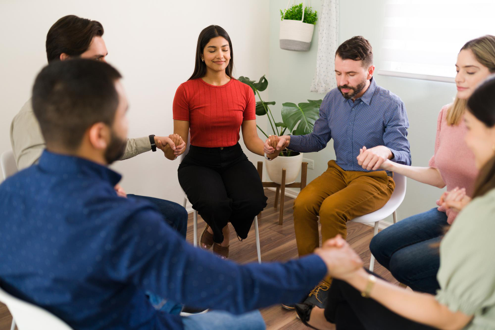 Online mental health therapy session