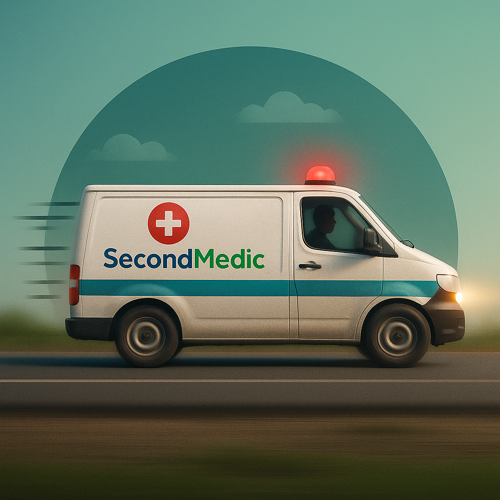 Animated ambulance